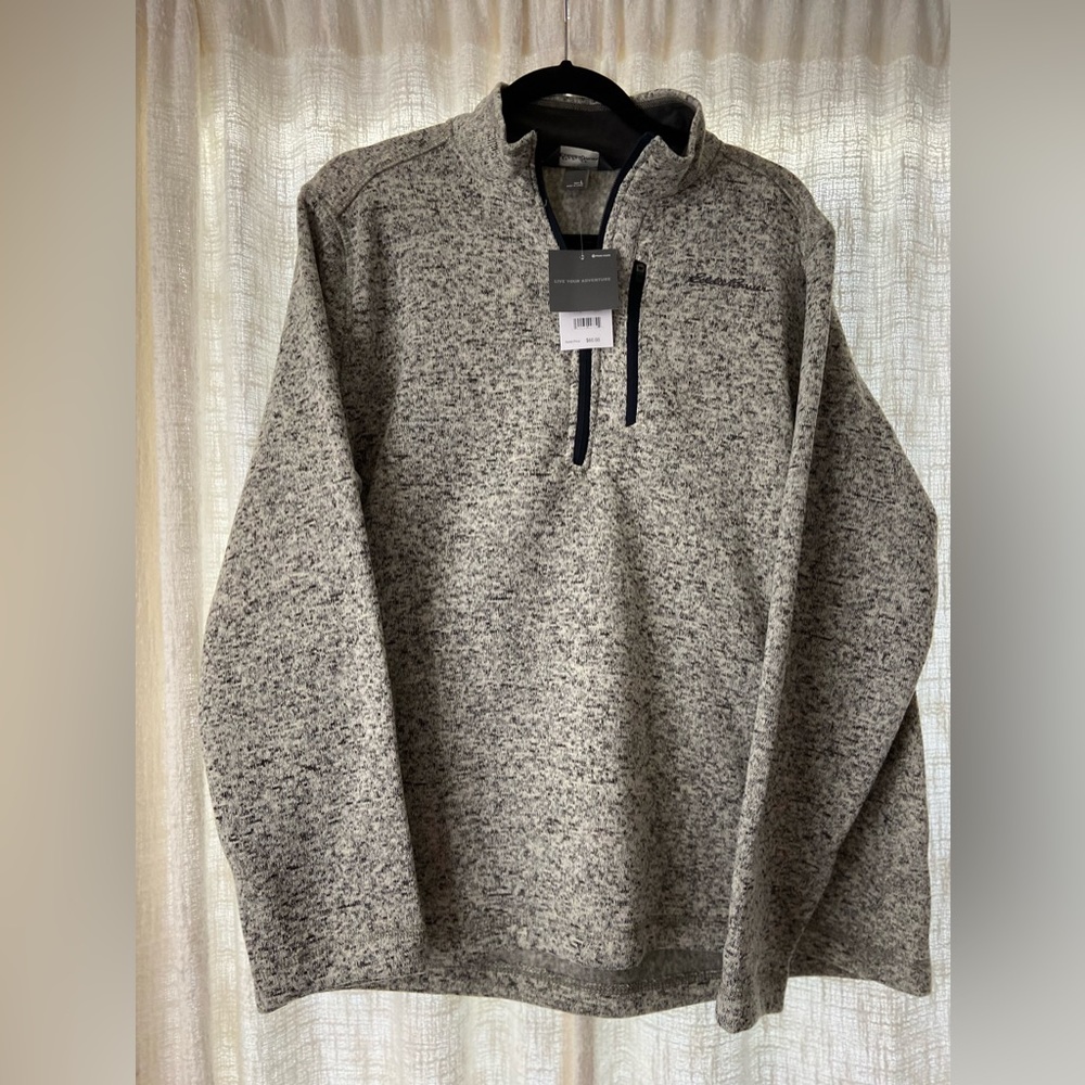 NWT Men’s Eddie Bauer pull over.